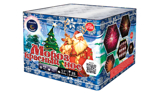  Батарея салютов Мороз Красный Нос  в Железногорске