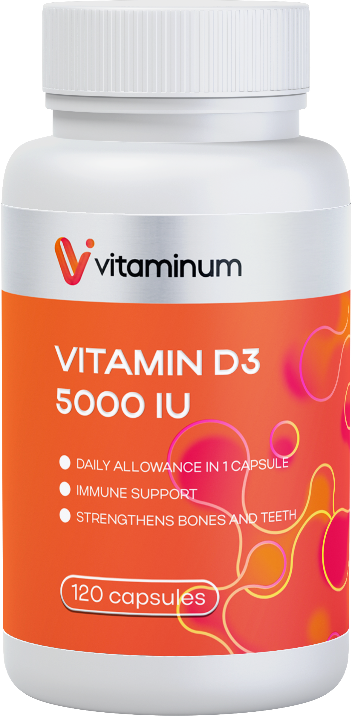  Vitaminum ВИТАМИН Д3 (5000 МЕ) 120 капсул 260 мг  в Железногорске